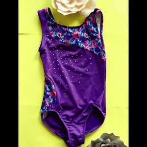 Purple, Pink, Blue Swimsuit